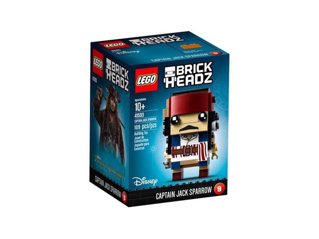 LEGO Brick Headz - Captain Jack Sparrow - 41593