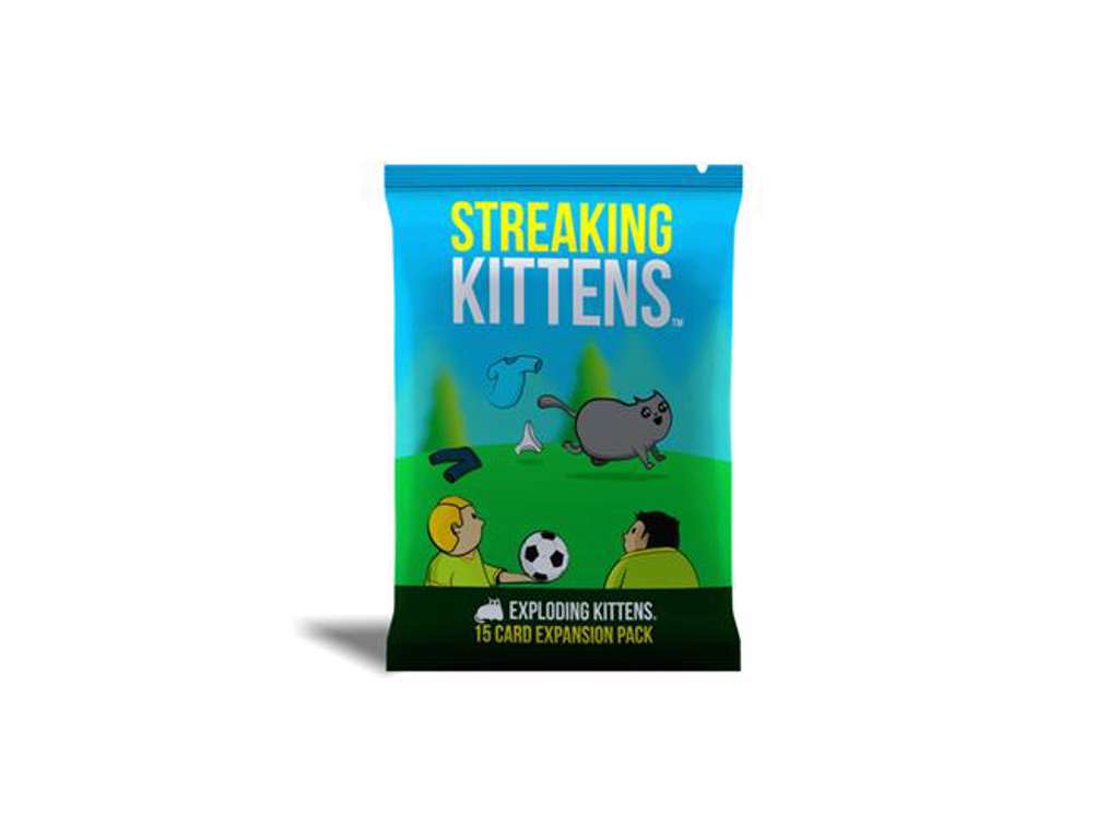 Exploding Kittens Streaking Kitten tilføjelse- brætspil