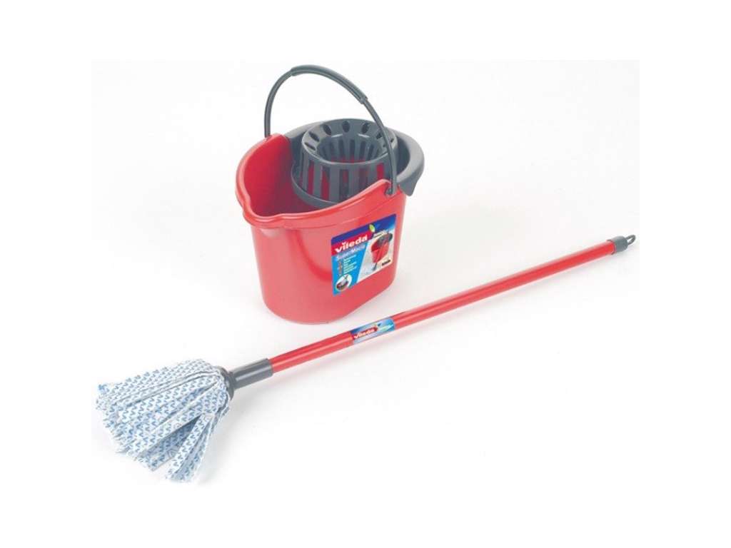 Spand med moppe fra Vileda