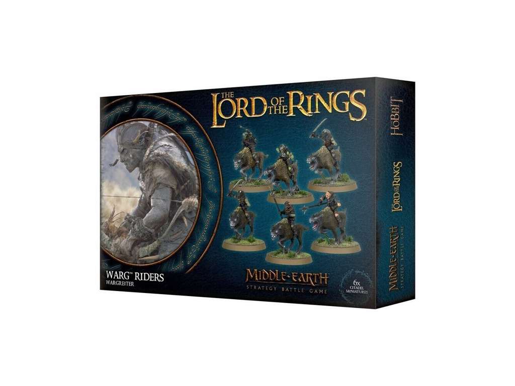 The Lord Of The Rings: Warg Riders - Warhammer - 30-37