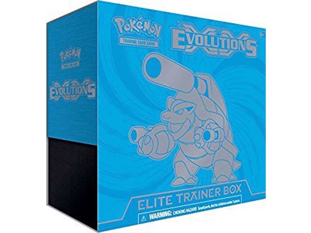 Pokémon Evolutions Elite Trainer Box med Blastoise