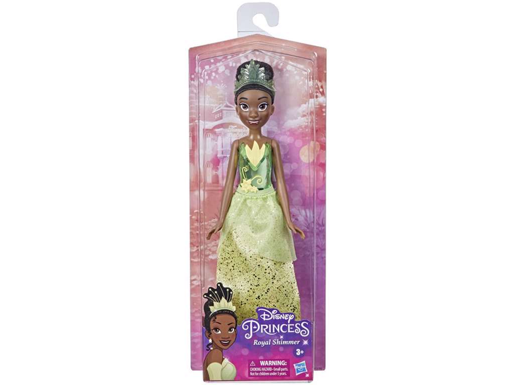 Royal shimmer dukke af Tiana på 29 cm