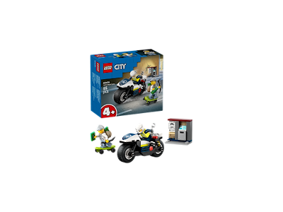 Politimotorcykel på forbryderjagt - 60455 - LEGO City Police