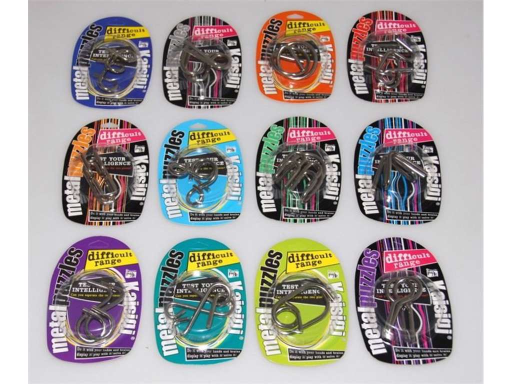 Hjernevrider - metalpuslespil