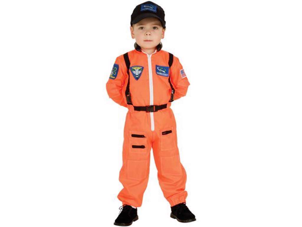 Astronaut kostume str 5-7 år