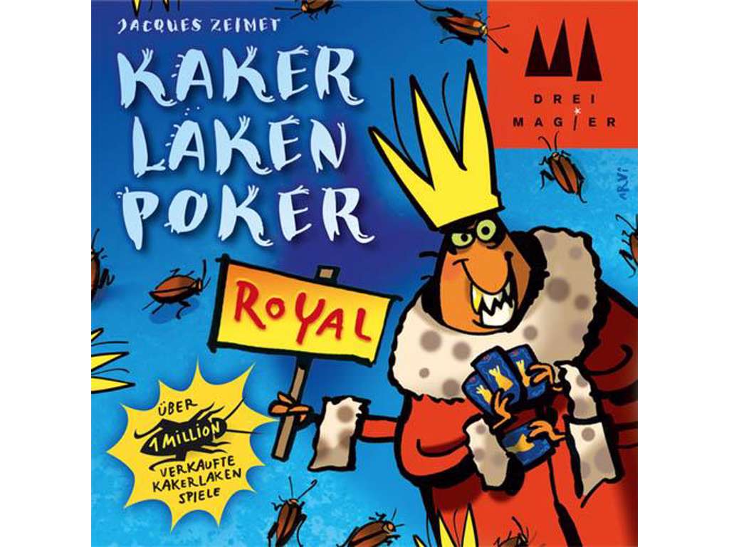 Cockroach Poker Royal (EN) - brætspil fra Schmidt