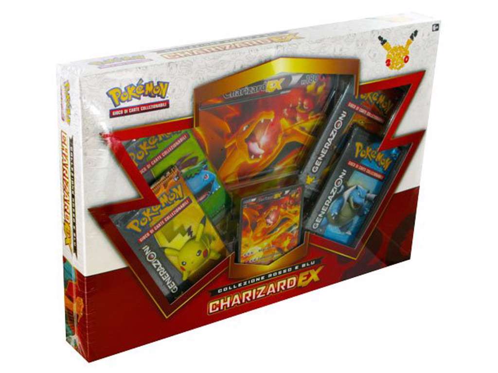 Pokémon Red & Blue Collection Charizard EX box