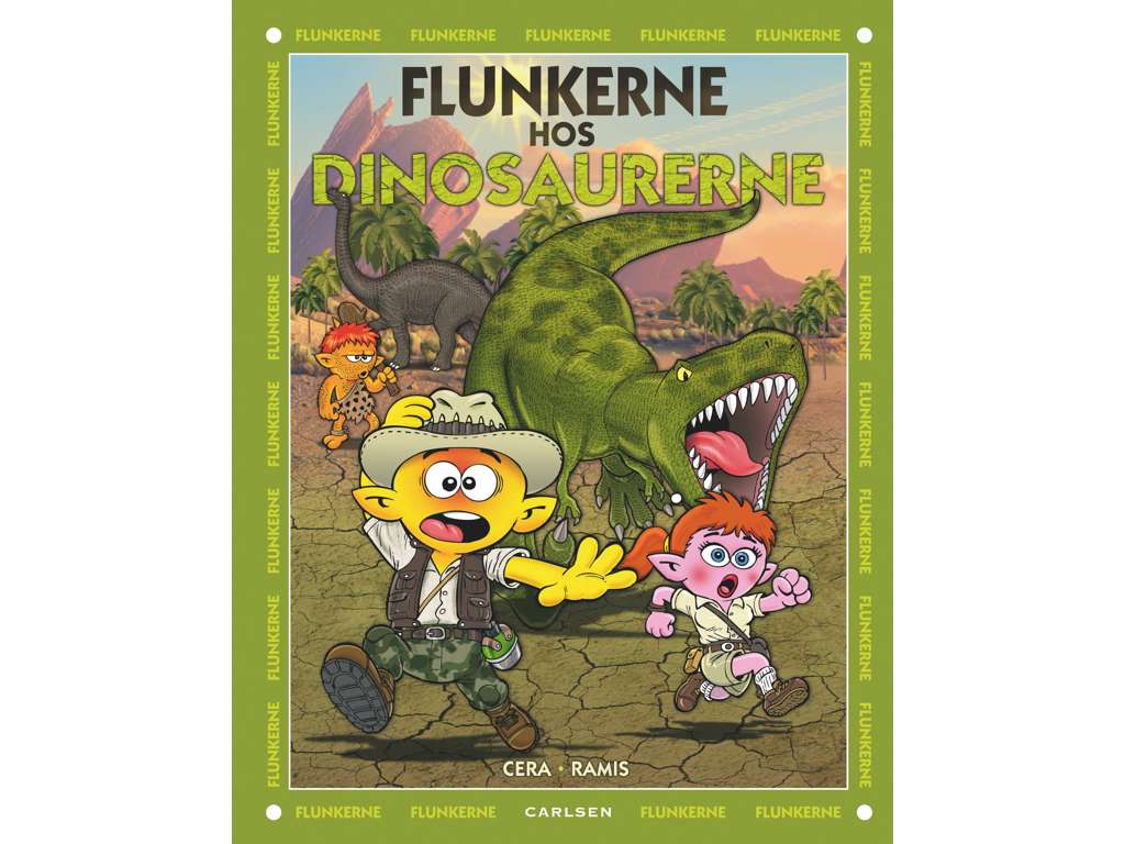 Flunkerne hos dinosaurerne - børnebog