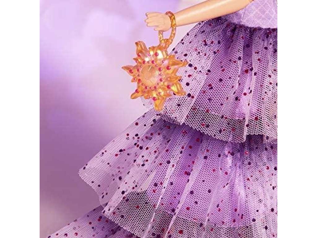 Rapunzel dukke fra Disney prinsesse style series - 30 cm