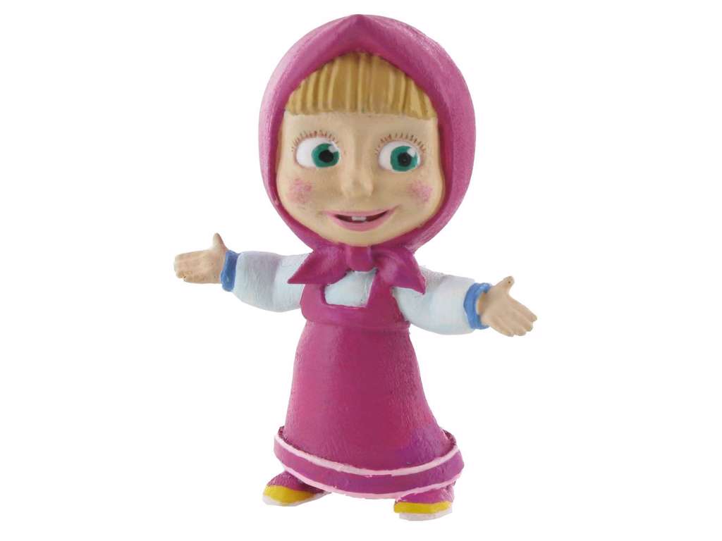 Masha og Bjørnen minifigur af Masha på 6 cm