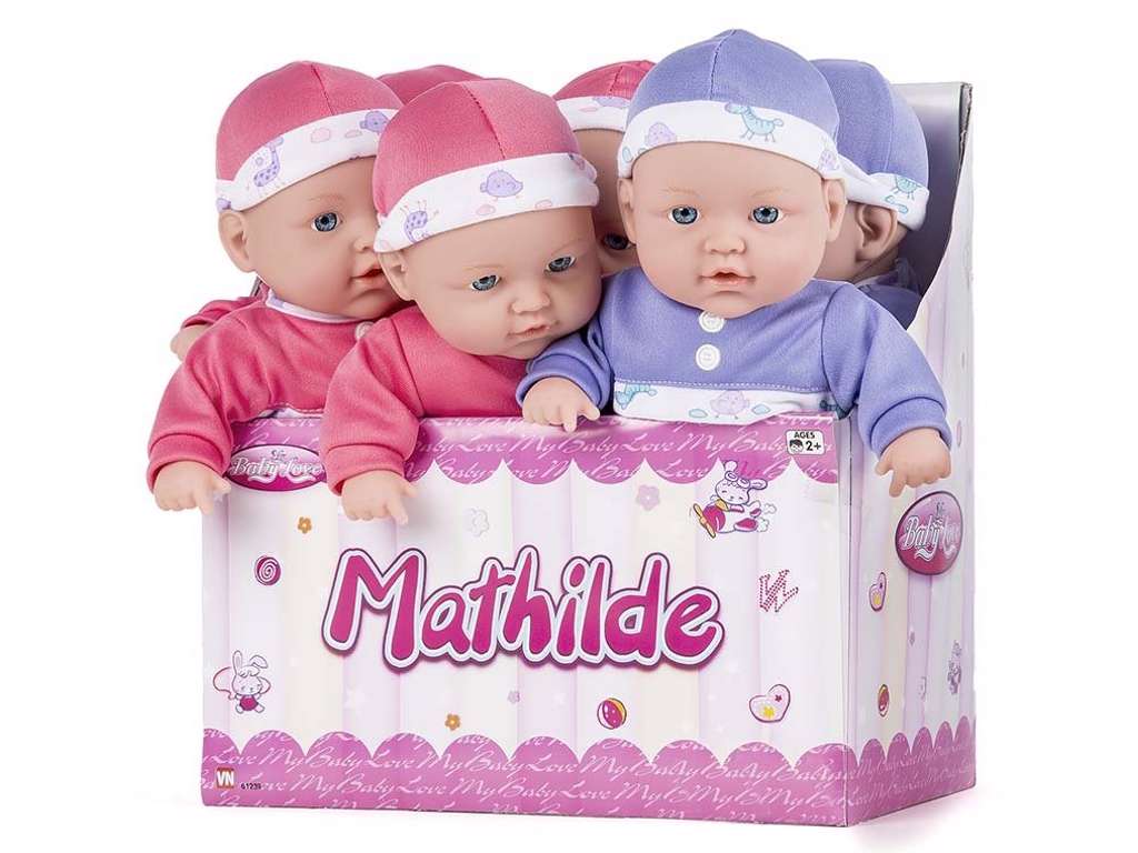 Mathilde dukke på 30 cm.