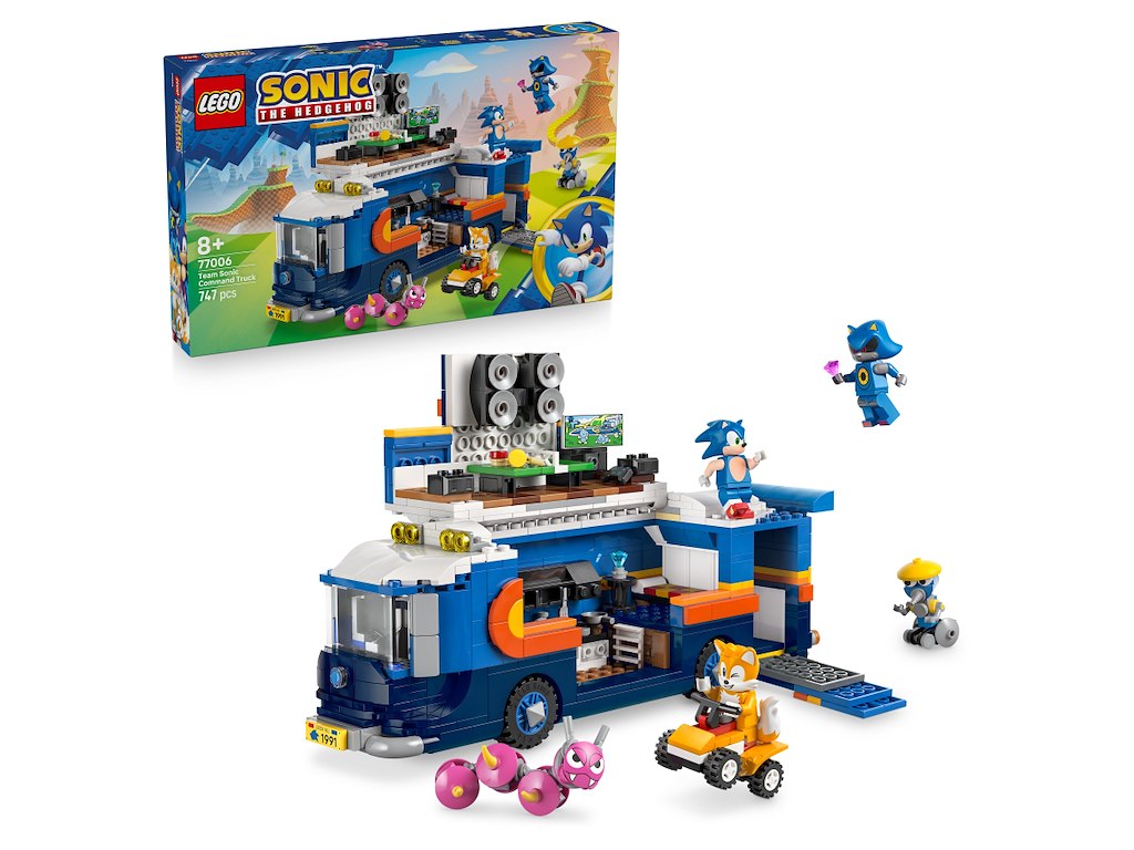 Team Sonics kommandovogn - 77006 - LEGO Sonic