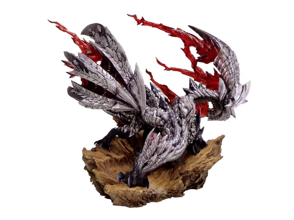 Monster Hunter statue af Valphalk på 23 cm