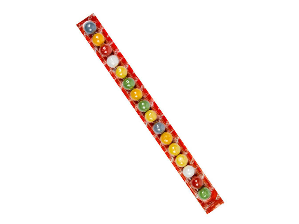 1 stk. Tyggegummi kugler på blisterpakning