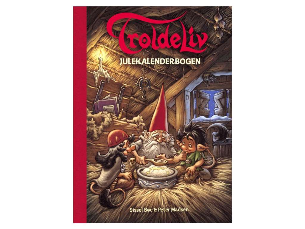 Troldeliv - Julekalenderbogen - bog