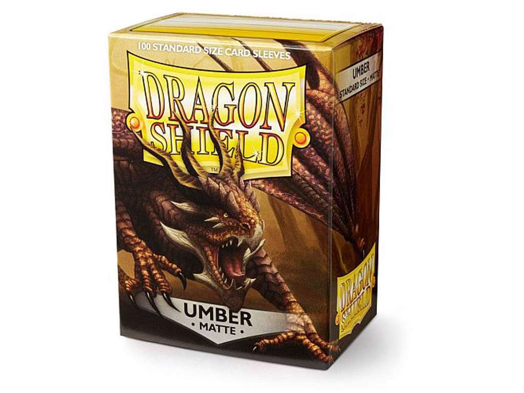 Dragon Shields Sleeves (100-Pack), Umber Matte
