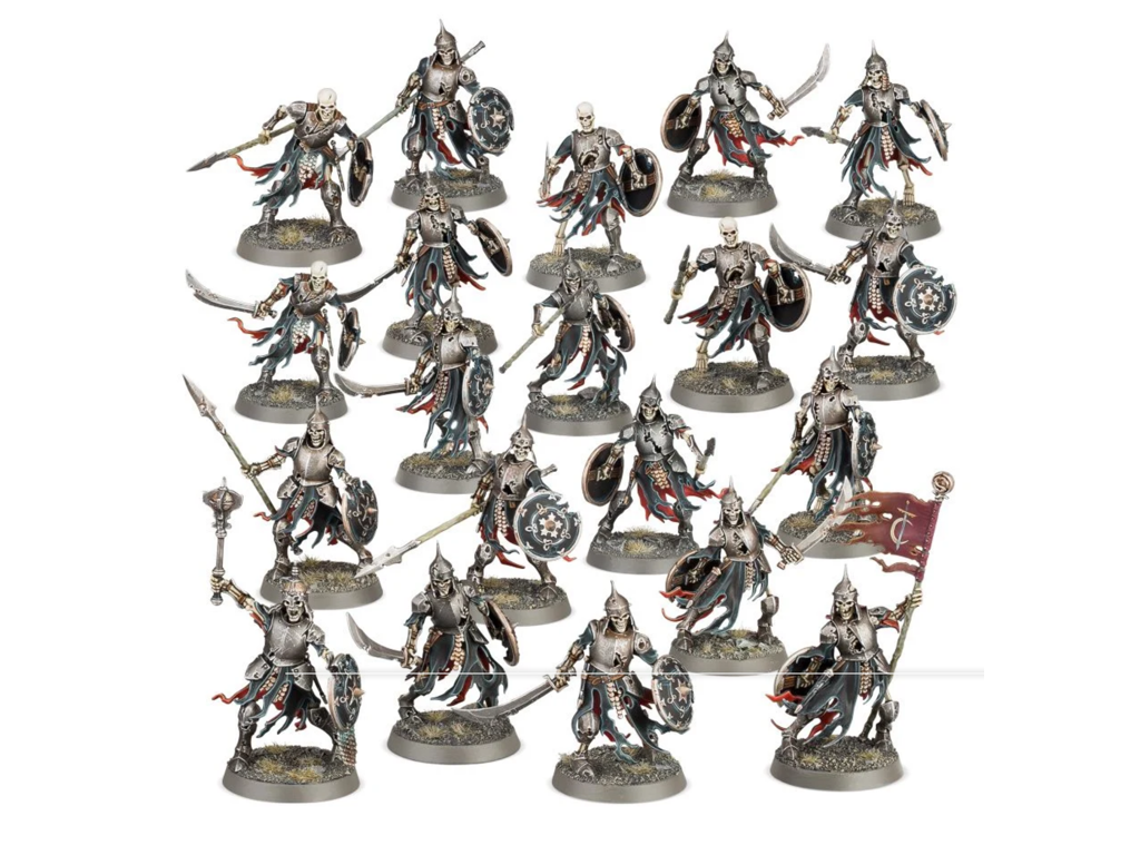 Nighthaunt Hexwraiths / Deathrattle Black Knights
