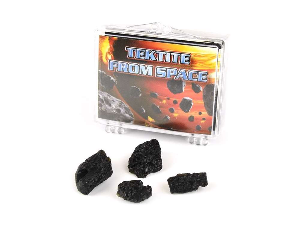 Lille æske Tektit fra rummet