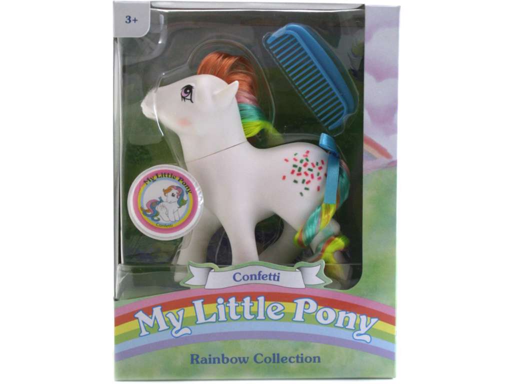 My Little Pony retro figur af Confetti