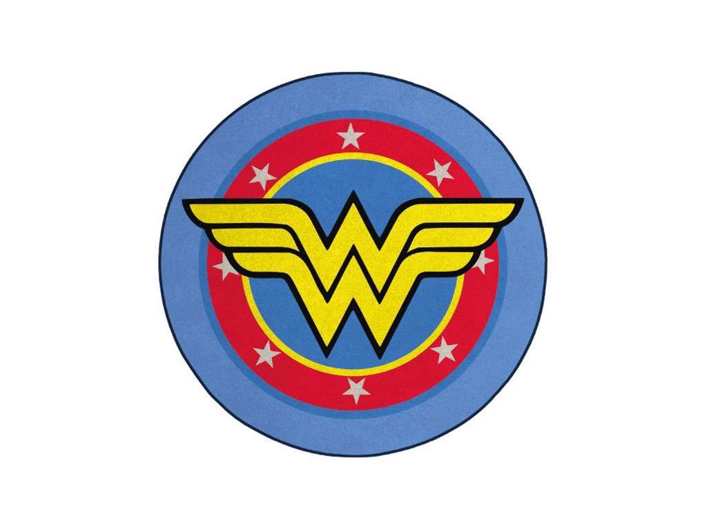 Wonder Woman badeværelsesmåtte 80 cm