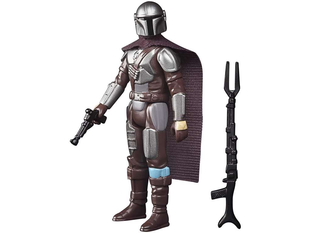 Star Wars The Mandalorian Retro Collection Action Figur af 2022 The Mandalorian (Beskar) på 10 cm