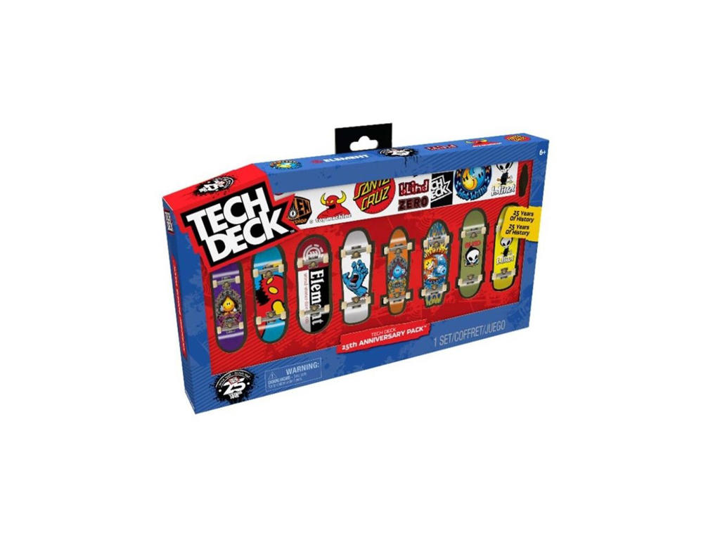 Tech Deck 25th Anniversary 8 Pack