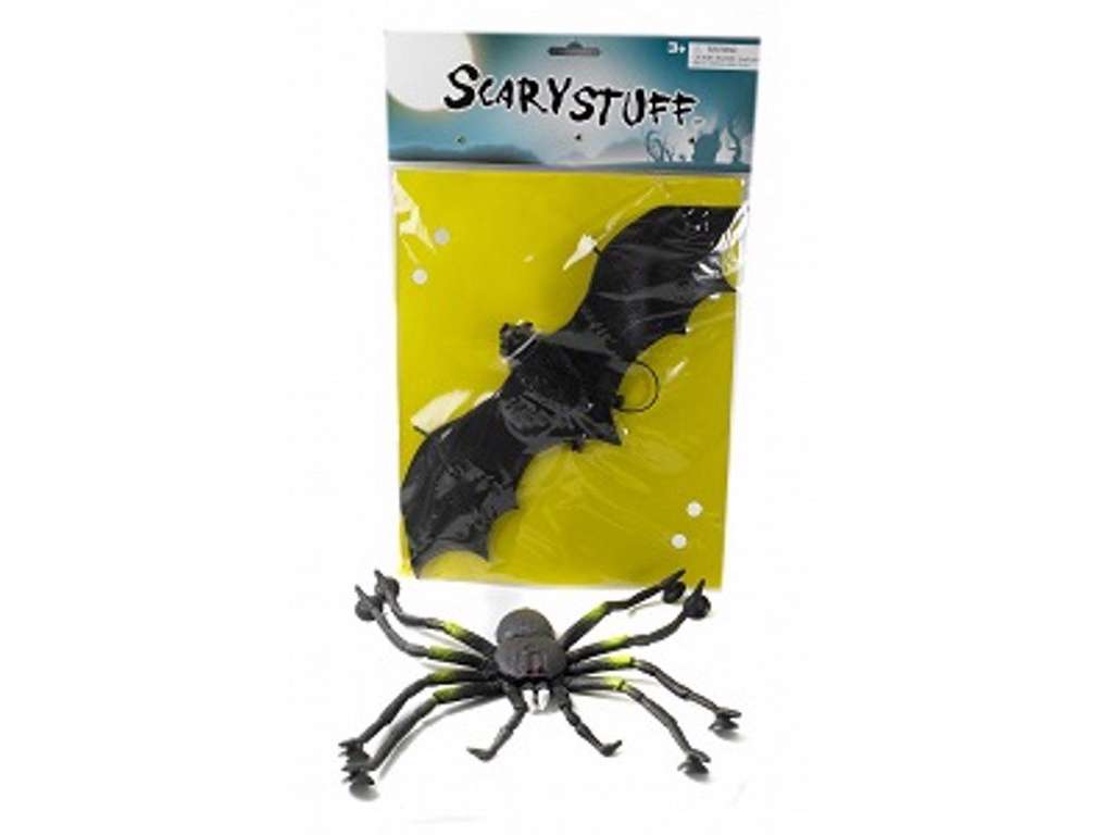 Kæmpe edderkop eller flagermus på 31cm