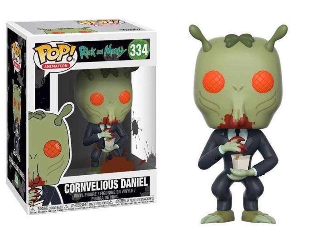 Rick and Morty POP! vinyl figur af Cornvelious Daniel på 9 cm