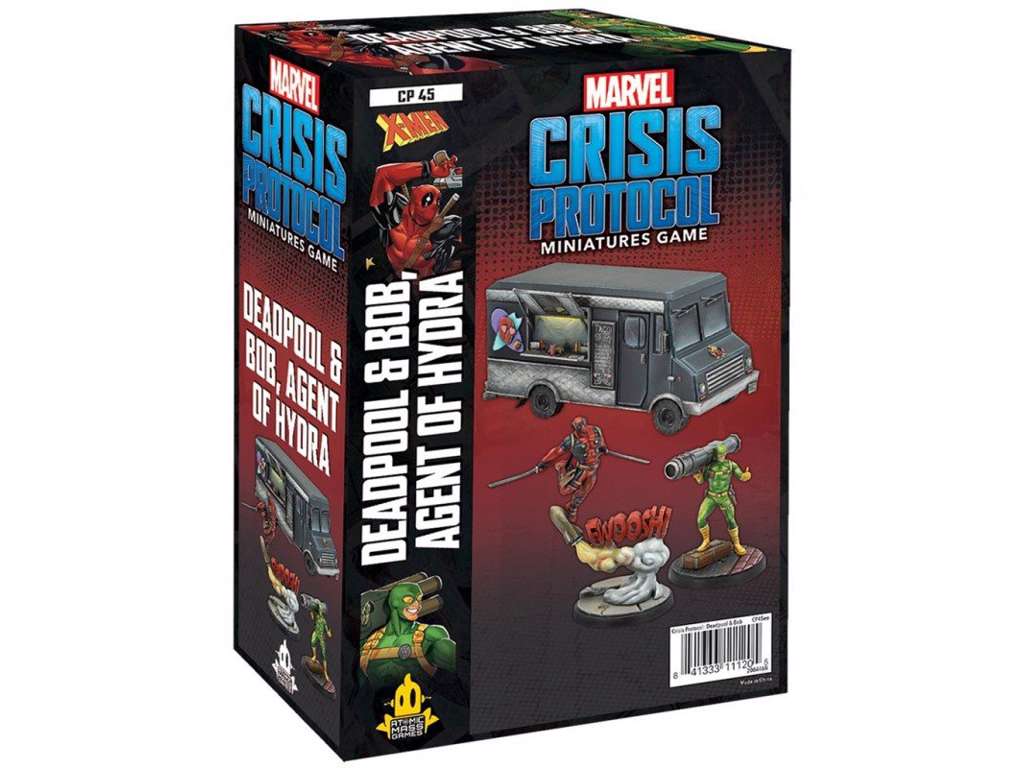 Marvel Crisis Protocol Deadpool & Bob and Agent of Hydra - brætspil tilføjelse