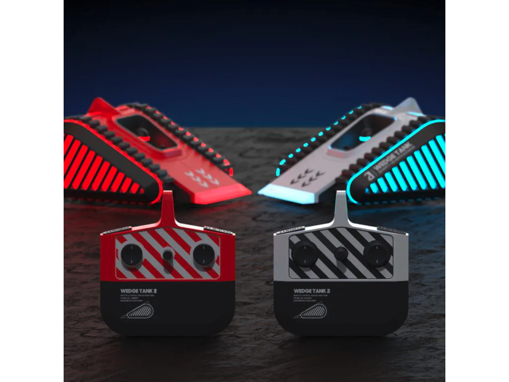 Fjernstyrede Battle Tanks fra Sharper Image - R/C Battle Wedge Tanks