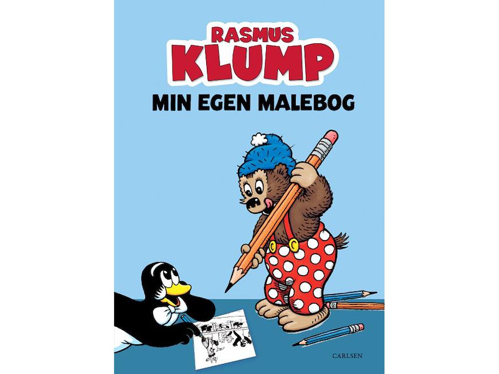 Rasmus Klump - Min bedste male - bog