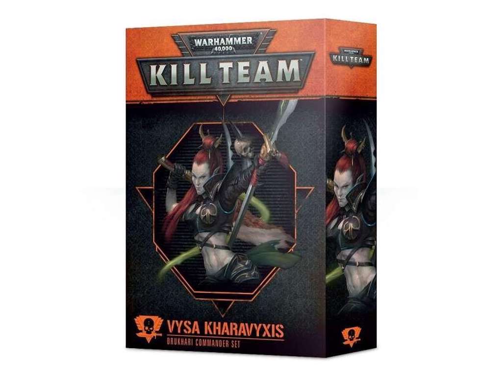 Kill Team Vysa Kharavyxis Drukhari Commander Set *Udgået