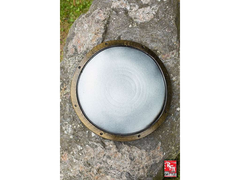 Rollespilsskjold - junior Buckler stål Ø36