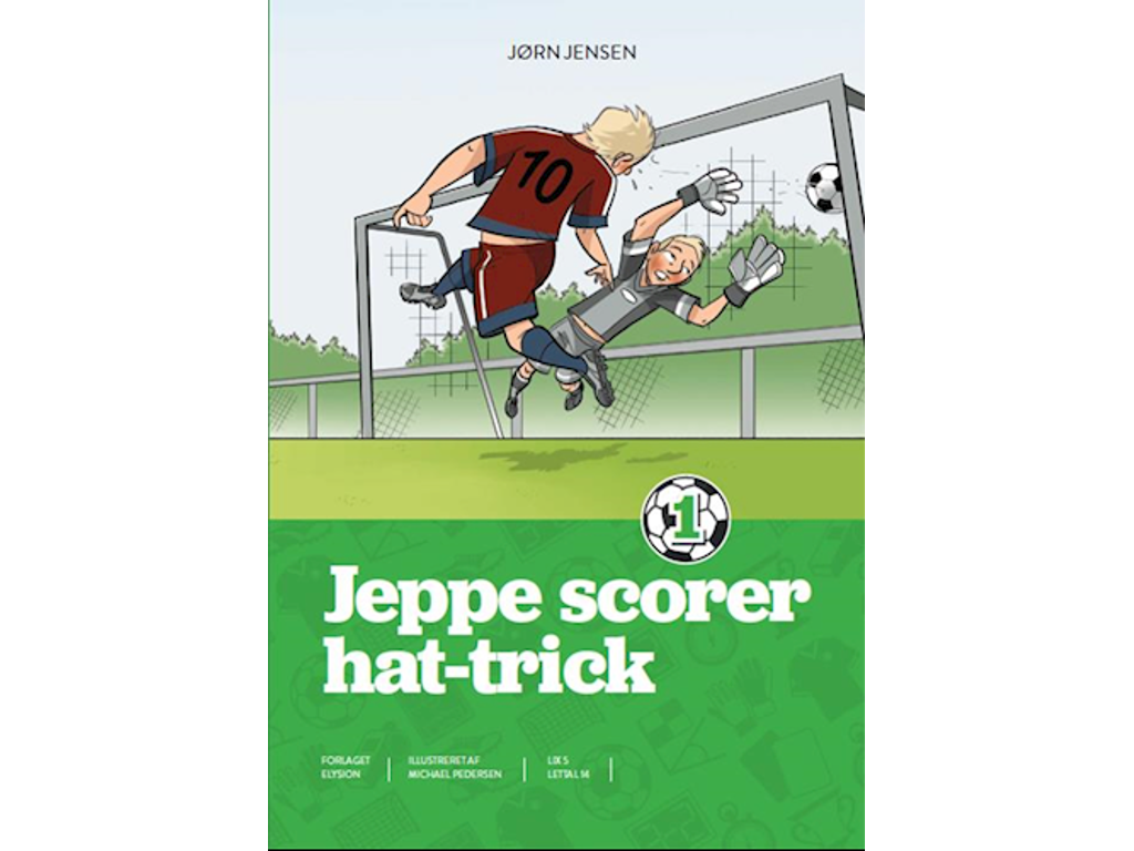 Jeppe scorer hat-trick - Bog