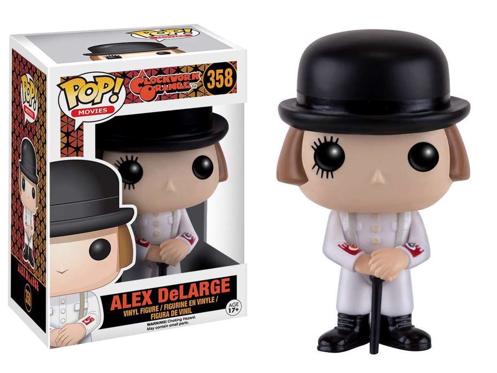 A Clockwork Orange POP! vinyl figur af Alex DeLarge på 9 cm
