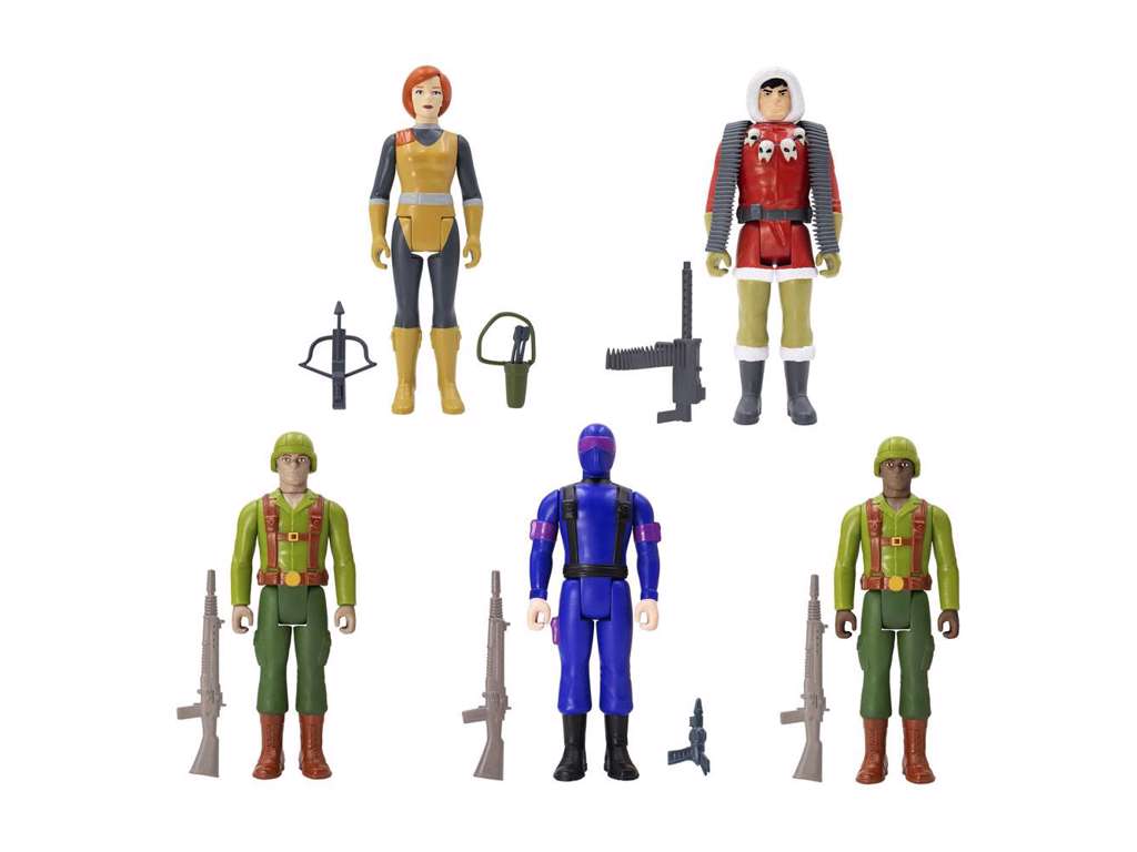G.I. Joe ReAction  actionfigurer på 10 cm Joes Wave 1A Assortment 3 (12)