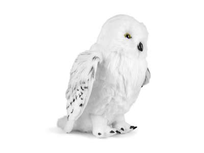 Harry Potter - Hedwig bamse på 30 cm. med bevægelige vinger - The Noble Collection