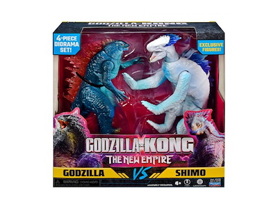 Godzilla x Kong: The New Empire Diorama 2-Pack Godzilla vs Shimo 15 cm