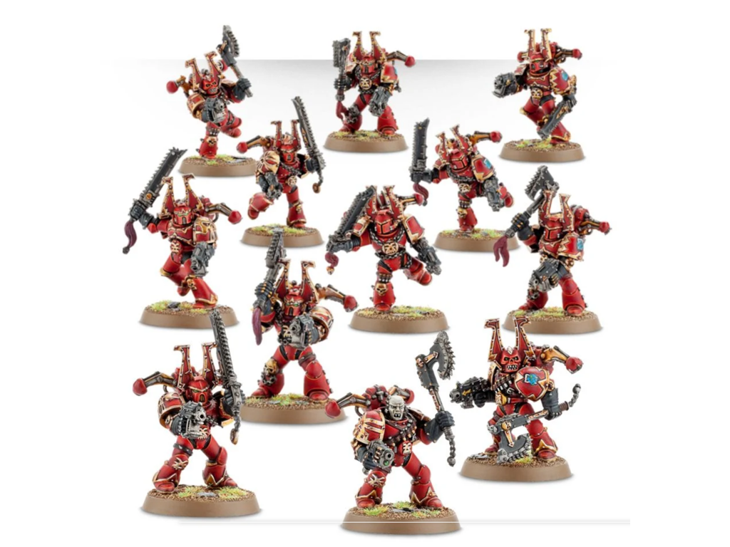 Chaos Space Marines Khorne Berzerkers - Warhammer 40.000