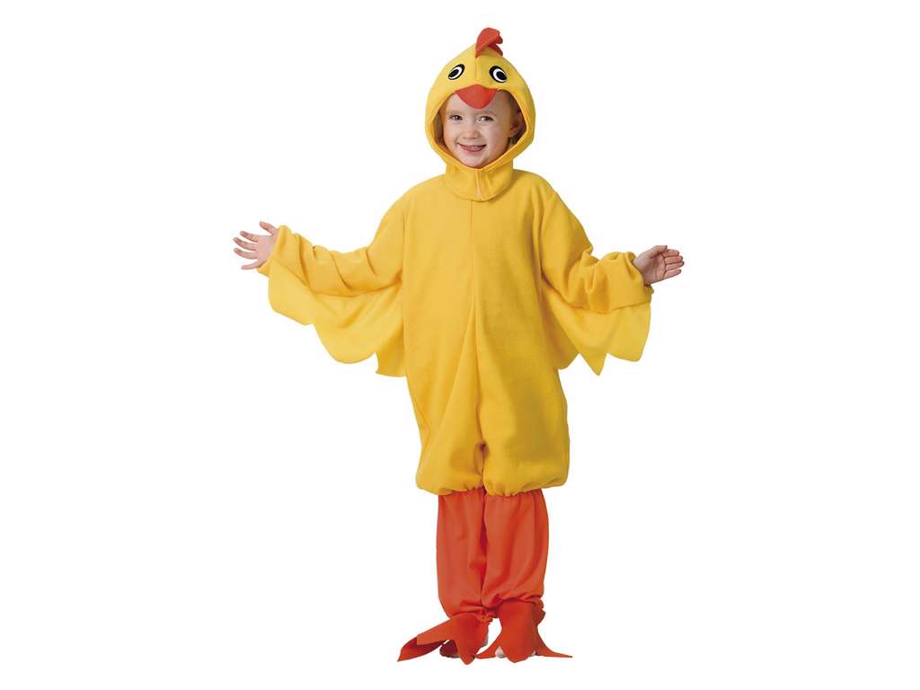 Kyllingekostume til børn 110-116 cm