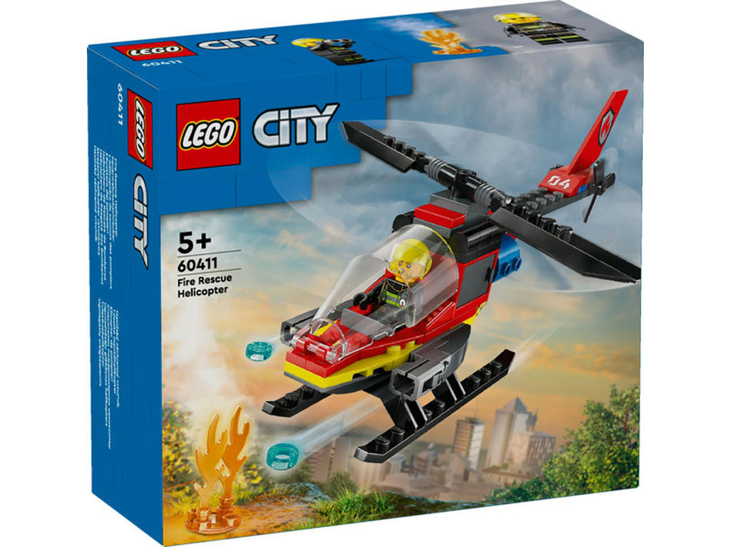 LEGO City Fire - Brandslukningshelikopter - 60411