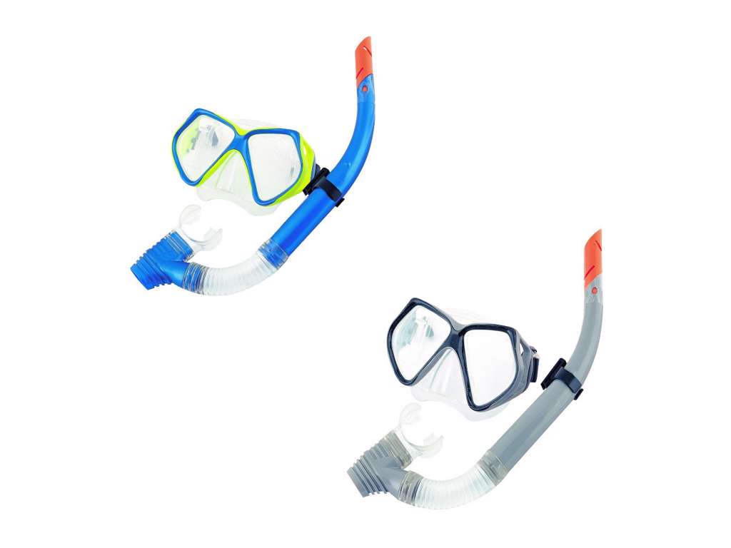 Dykkermaske og snorkel