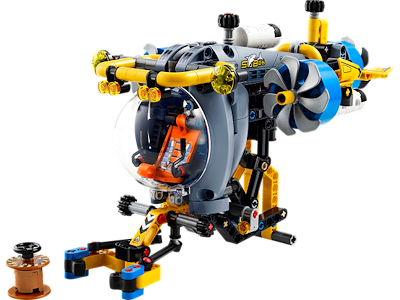 Dybhavsforsknings-ubåd - 42201 - LEGO Technic