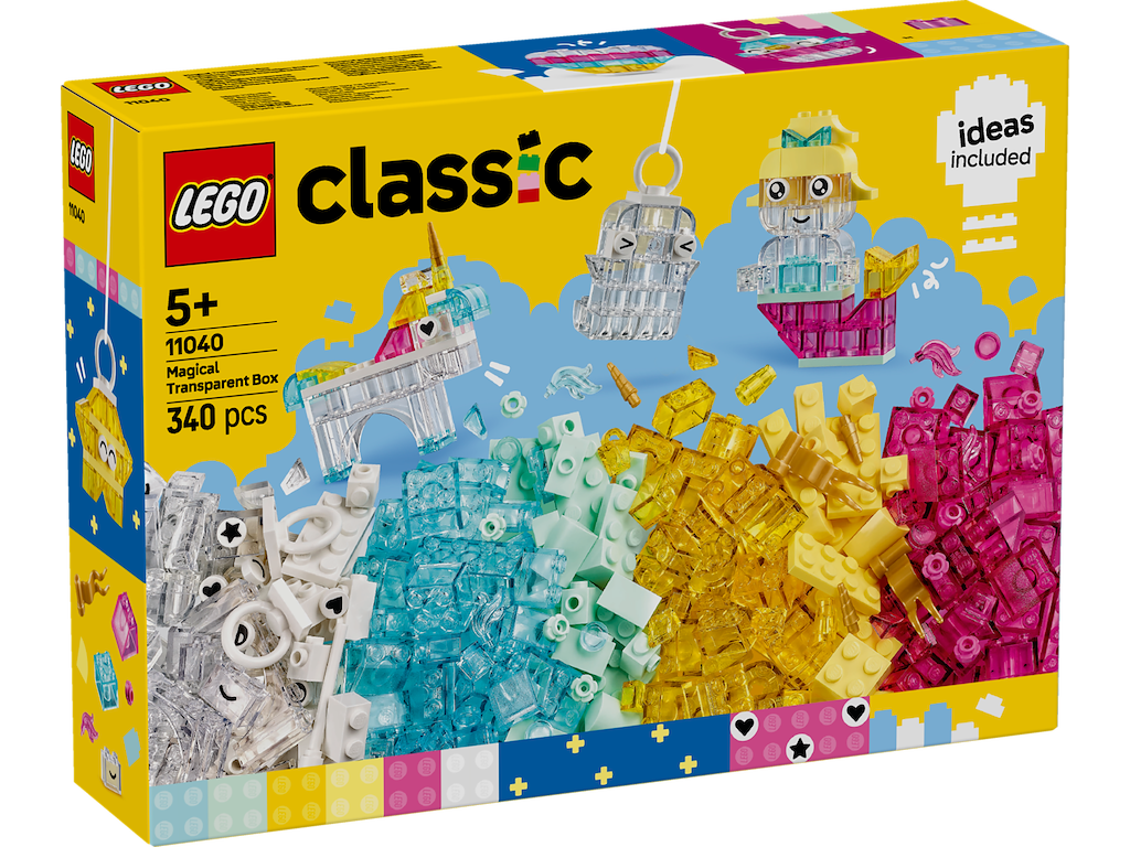 Magiske gennemsigtige klodser - 11040 - LEGO Classic