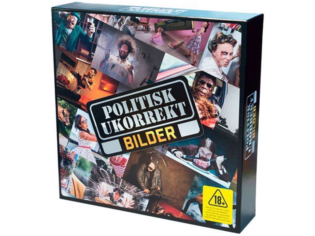 Politisk Ukorrekt Billeder (DA) - brætspil fra Vennerød