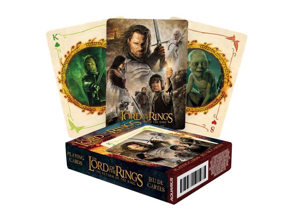 Lord of the Rings spillekort med The Return of the King