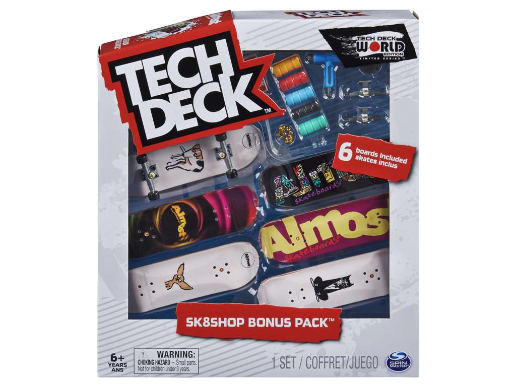 Tech Deck Sk8teshop 6 pak fingerboards