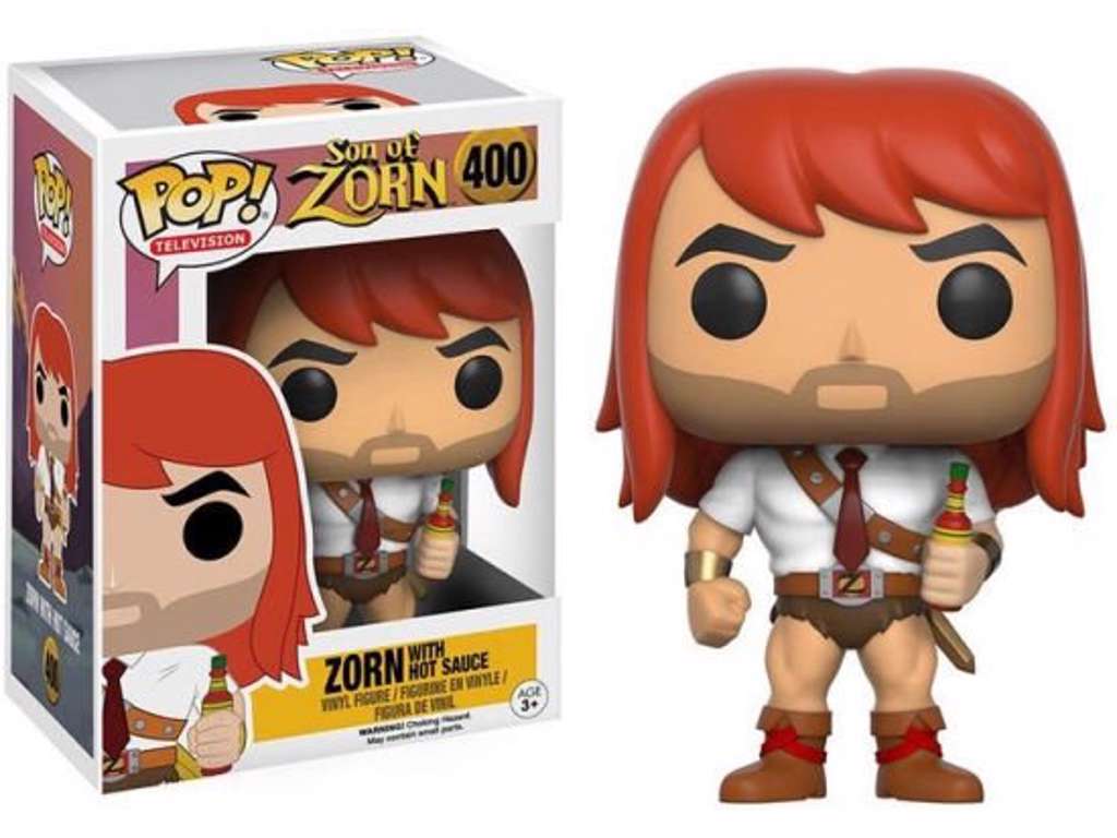 Son of Zorn POP! vinyl figur af Zorn with Hot Sauce på 9 cm
