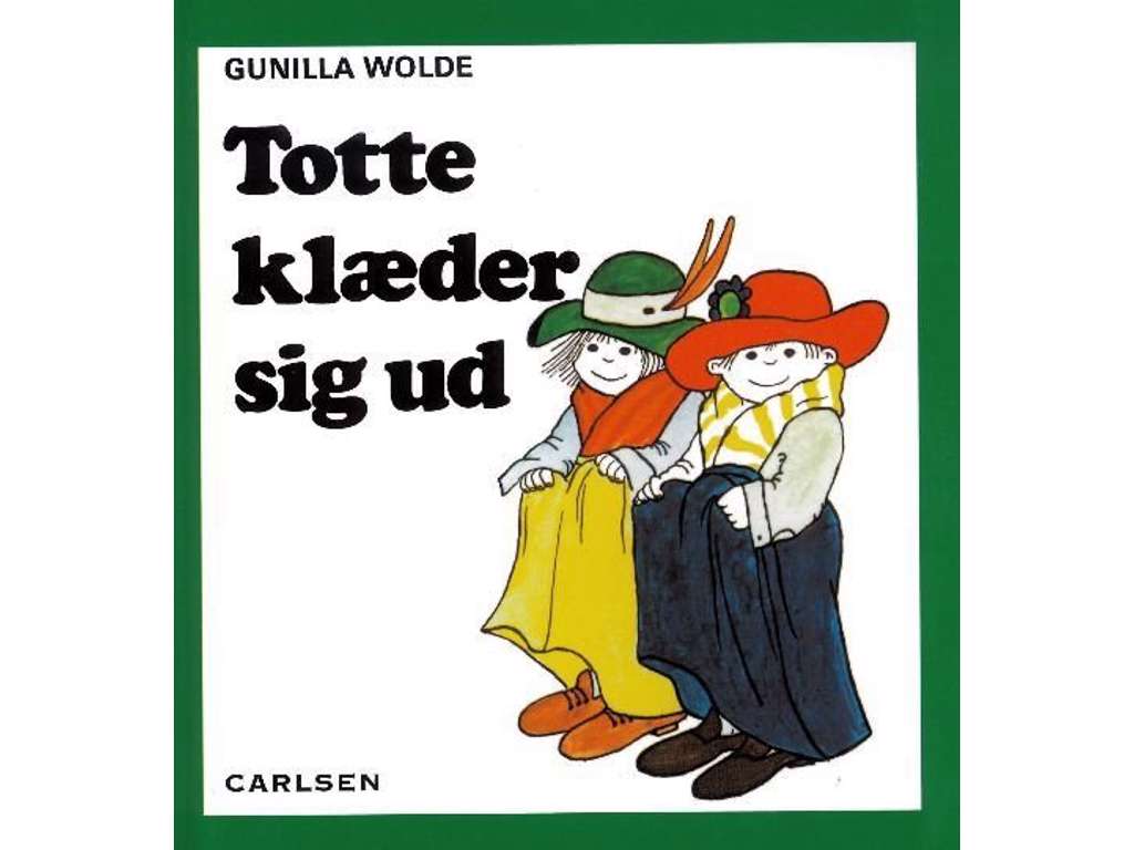 Totte klæder sig ud - børnebog