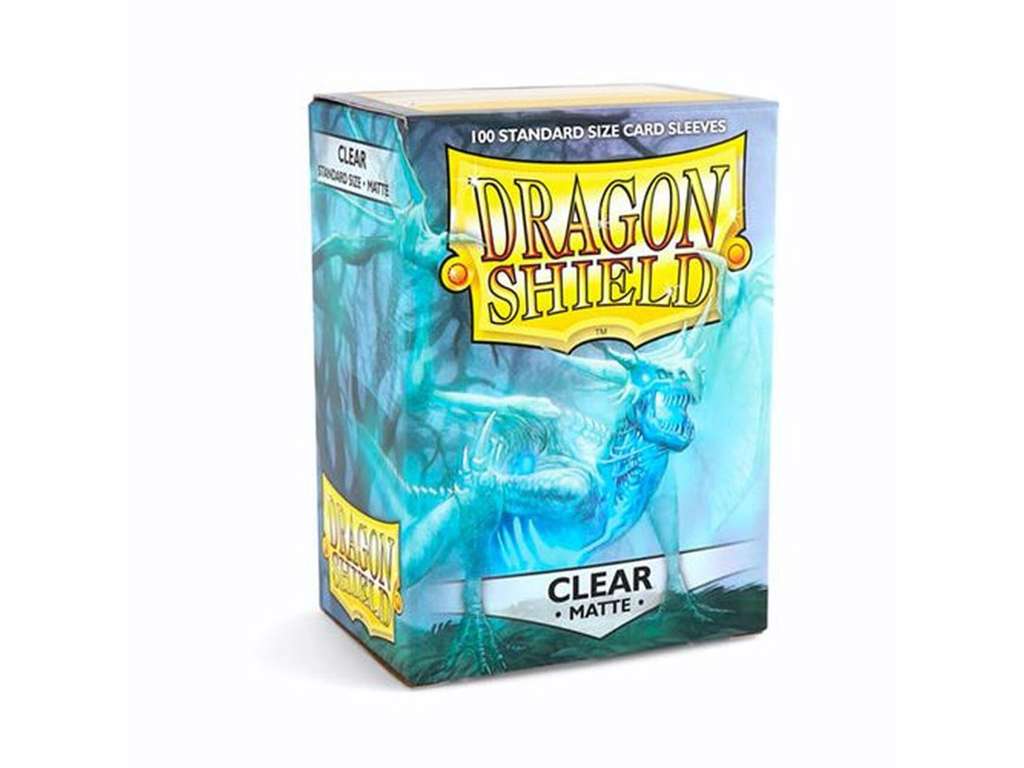 Dragon Shield 100 sleeves - clear